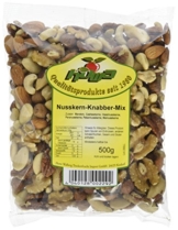 Howa Nusskern Knabber Mix - Nussmischung ohne Salz ohne Zusätze, 1er Pack (1 x 500 g) - 1